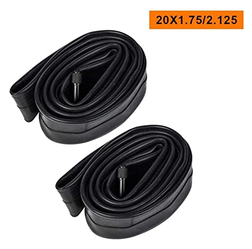 GAOLE 2 Durable Bicycle Road Road Vehicle Tire 16/18/20/22/24 / 26x1.75/1.95/2.125 para el Tubo de válvula de neumático de Bicicleta de Goma (Color: E) (Color : C)