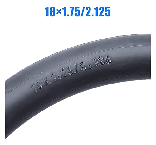 GAOLE 2pcs Bicycle Newer Tubos Interiores 16/18/20/24/26 Pulgadas 1.75-2.125 Tubo de neumáticos de Goma de Bicicleta 32 mm Schrader (Color: 18x1.75) (Color : 18x1.75)