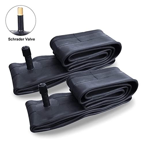 GAOLE 2pcs Bicycle Newer Tubos Interiores 16/18/20/24/26 Pulgadas 1.75-2.125 Tubo de neumáticos de Goma de Bicicleta 32 mm Schrader (Color: 18x1.75) (Color : 18x1.75)