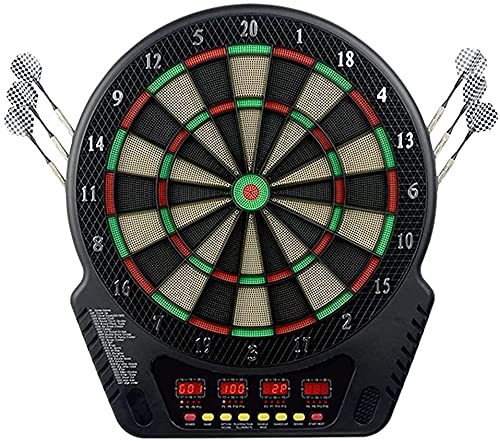 GAOTTINGSD Diana electrónica de Dardos Dartboard electrónico, Juegos de Interiores Tablero de Dart electrónico Profesional con 23 categorías Principales de Juegos y 243 subcategorías de Juegos