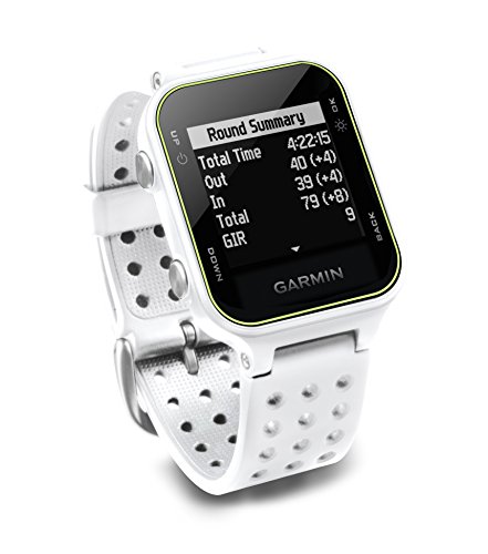 Garmin Approach S20 - Reloj de Golf con GPS, Blanco (White) (Reacondicionado Certificado)