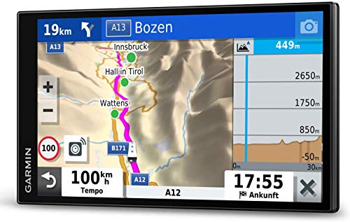 Garmin Camper 780 EU MT-S, Navegador GPS con mapas de por Vida (Pantalla de 6.95", Mapa Europa Completo)