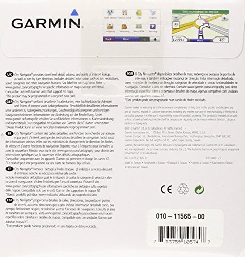 Garmin City Navigator NT - Mapa para GPS de Morocco