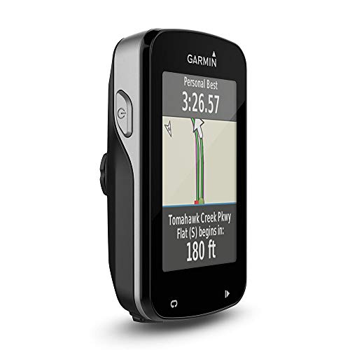 Garmin Edge 820 Bundle - Ordenador para Bicicletas, Resolución de pantalla 200 x 265 píxeles, Pantalla táctil, Receptor de alta sensibilidad, Negro