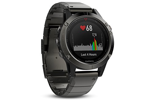 Garmin Fenix 5 Zafiro Gris con Correa metálica (010-01688-21)