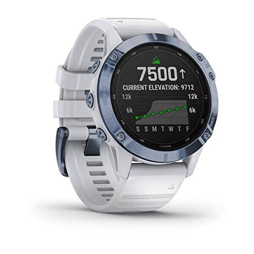 Garmin fēnix 6 Pro Solar, Reloj GPS Multideporte con energía Solar, características y Datos de Entrenamiento avanzado 010-02410-19