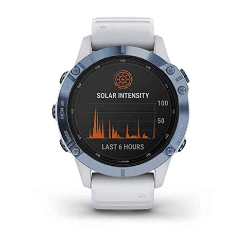 Garmin fēnix 6 Pro Solar, Reloj GPS Multideporte con energía Solar, características y Datos de Entrenamiento avanzado 010-02410-19