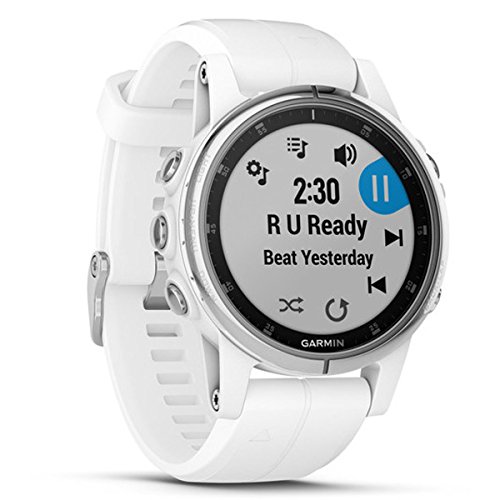 Garmin Fēnix Fenix 5S Plus Sapphire, Blanco, L