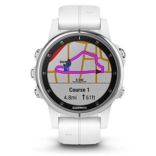 Garmin Fēnix Fenix 5S Plus Sapphire, Blanco, L