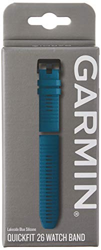 Garmin QuickFit 26 Bandas de reloj - Lakeside de silicona azul