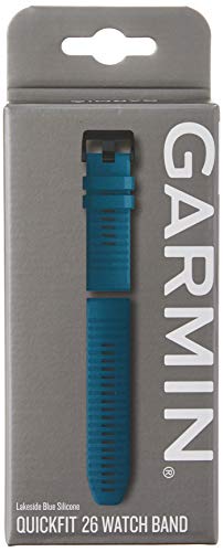Garmin QuickFit 26 Bandas de reloj - Lakeside de silicona azul