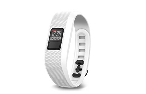 Garmin Vívofit 3-Pulsera de Actividad, Unisex, Color Blanco, Talla Regular, Adulto, Única (Reacondicionado Certificado)