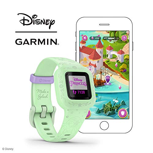 Garmin vivofit jr. 3 - Monitor de actividad para niños, La Sirenita