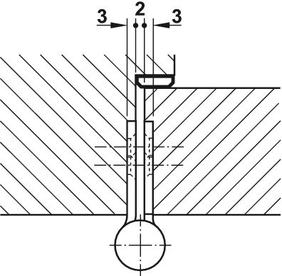 gedotec Carga Pesada Bisagras Planas aufschraub-scharnier de Inoxidable Acero Inox Aisi 316 capacidad hasta 160kg Puerta Mate Cepillado Escuadra con CASQUILLOS FRICCIÓN, calidad marca para sus