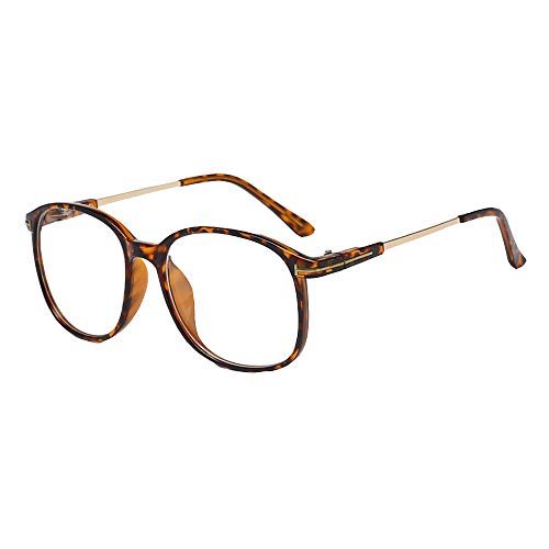 GEMSeven Hombres Mujeres Gafas De Miopía Terminadas Gafas De Vista Completa De Fotograma Completo -1.0 A -6.0