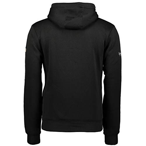 Geographical Norway - Sudadera DE Hombre GYMCLASS Negro XL