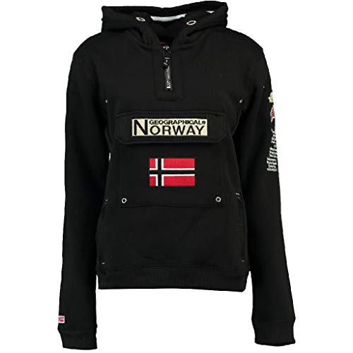 Geographical Norway - Sudadera DE NIÑOS GYMCLASS Negro 16