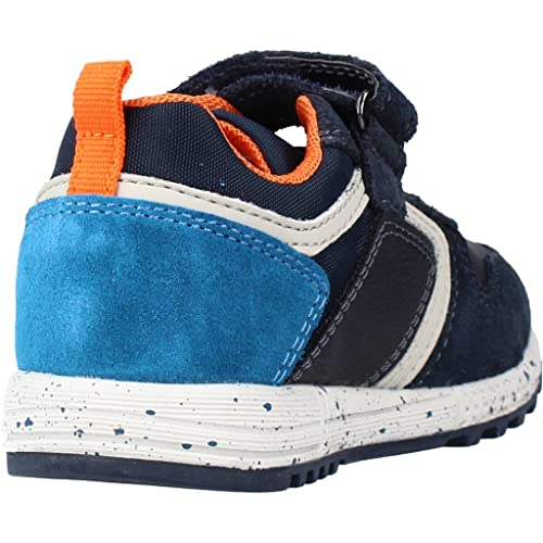 Geox B Alben Boy C, Zapatillas Bebé-Niños, Azul (Navy/Octane), 21 EU