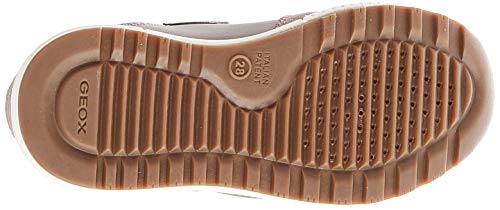 Geox J ALBEN GIRL A Sneaker Niñas, Gris (Smoke Grey C9006), 35 EU