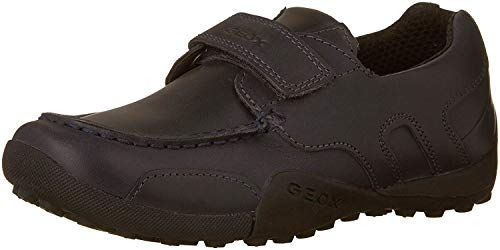 Geox J W.Snake Moc B, Mocasines Niños, Negro, 31 EU