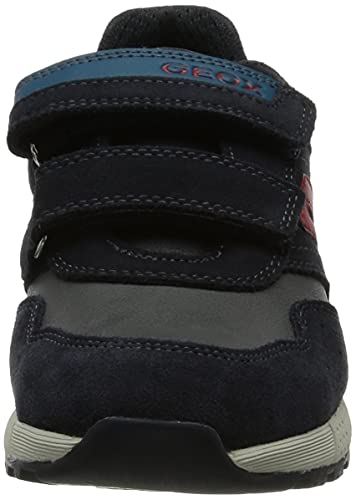 GEOX Junior Boy J ALBEN BOY SNEAKERS NAVY/RED_28 EU