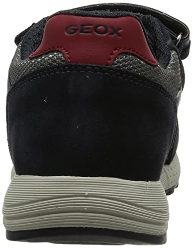 GEOX Junior Boy J ALBEN BOY SNEAKERS NAVY/RED_28 EU
