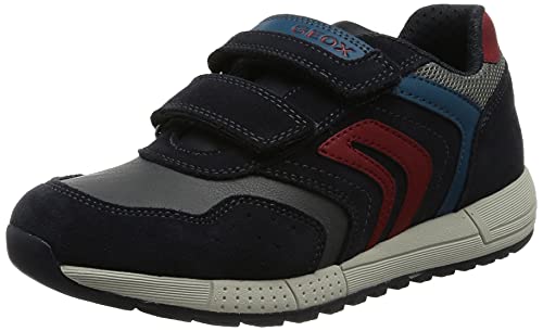 GEOX Junior Boy J ALBEN BOY SNEAKERS NAVY/RED_28 EU