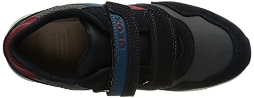 GEOX Junior Boy J ALBEN BOY SNEAKERS NAVY/RED_28 EU