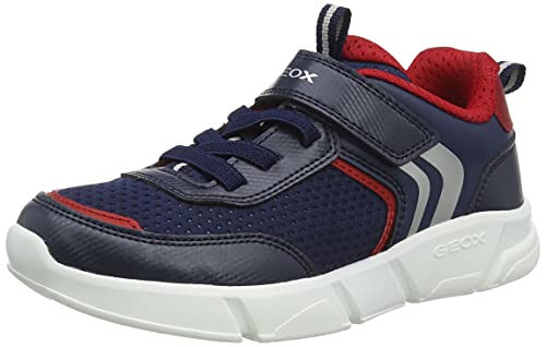 Geox Junior Boy J ARIL BOY A SNEAKERS NAVY/RED_33 EU