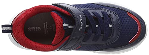 Geox Junior Boy J ARIL BOY A SNEAKERS NAVY/RED_33 EU