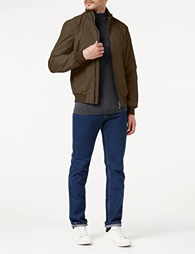 Geox M Vincit Bomber JKT Chaqueta, Verde (Bronze Green F3215), 60 para Hombre