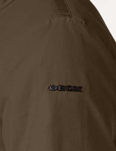 Geox M Vincit Bomber JKT Chaqueta, Verde (Bronze Green F3215), 60 para Hombre