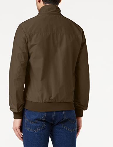 Geox M Vincit Bomber JKT Chaqueta, Verde (Bronze Green F3215), 60 para Hombre