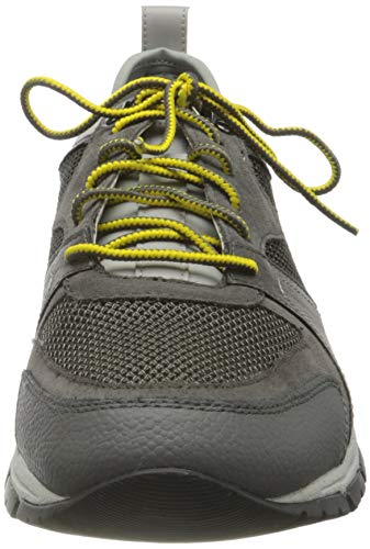 Geox U Delray A, Zapatillas Hombre, Gris 4Pt, 42 EU