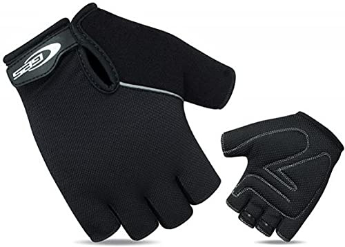 GES 447280VAR - Guantes Ciclismo Ciclista Bicicleta Classic Color Gris/Negro Talla M