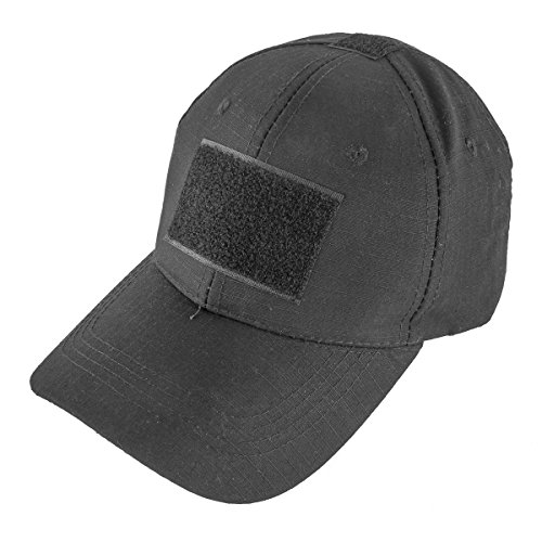 GES Tactical Hat Military Style Hombres Army Combat Operators Gorra de béisbol (Negro)