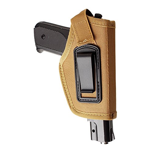 Gexgune Funda para la Pretina Interior de la Pistola IWB Funda Oculta para la Funda de la Pistola Glock 17 19 22 23 32 33 Funda de Nylon Ruger (5 Colores Opcionales)