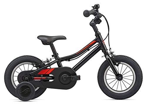 Giant Bicicleta de niño de 12" Animator F/W 12 de aluminio con ruedas ruedas bicicleta cesta negra