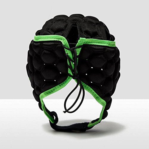 Gilbert Falcon 200 Hombres Rugby Headguard Deportes de Cabeza de protección Deportes Negro, Negro, L