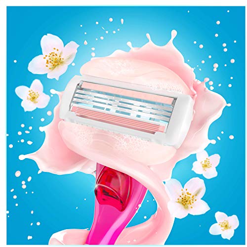 Gillette Venus ComfortGlide Spa Breeze Cuchillas de Afeitar Mujer, Paquete de 4 Cuchillas de Recambio