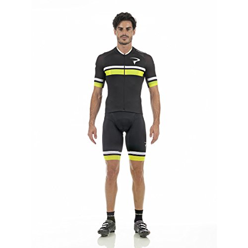 Giordana Maillot PINARELLO Strada Black Yellow Talla S