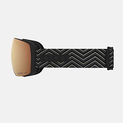 Giro Contact Gafas de esquí, Hombre, Black Zag Vivid Copper/Vivid Infrarrojo, Talla única