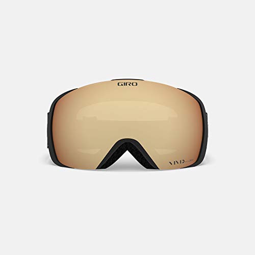 Giro Contact Gafas de esquí, Hombre, Black Zag Vivid Copper/Vivid Infrarrojo, Talla única