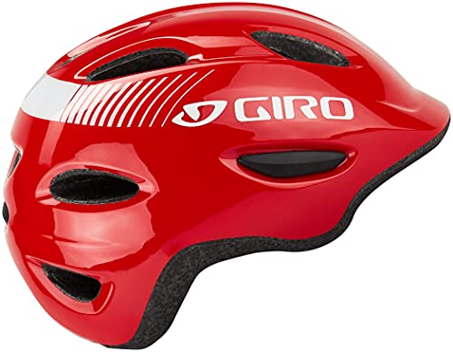 Giro Scamp MIPS Casco de Ciclismo Youth, Rojo Brillante, XS | 45-49cm