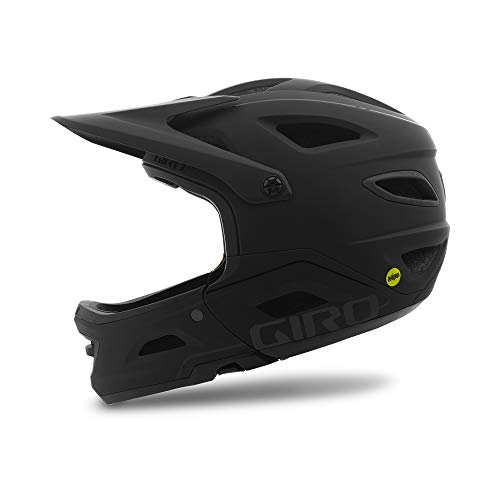 Giro Switchblade Mips – Casco para bicicleta, Negro (Matte Black/Gloss Black), S (51-55 cm)