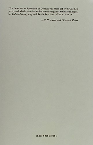 Goethe, Volume 6: Italian Journey (Goethe's Collected Works)