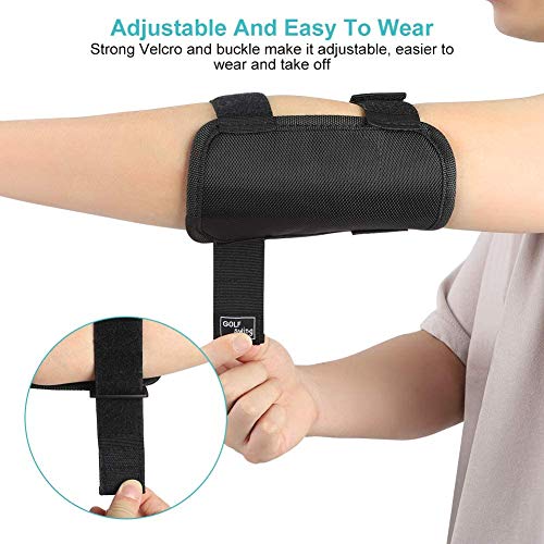 Golf Training Aid, Golf Elbow Brace, Golf Swing Trainer Elbow Training Aid Ayuda Golf Swing Trainer Aid Golf Swing Golf Swing Entrenamiento para principiantes Entrenamiento con notificaciones Tok Tok