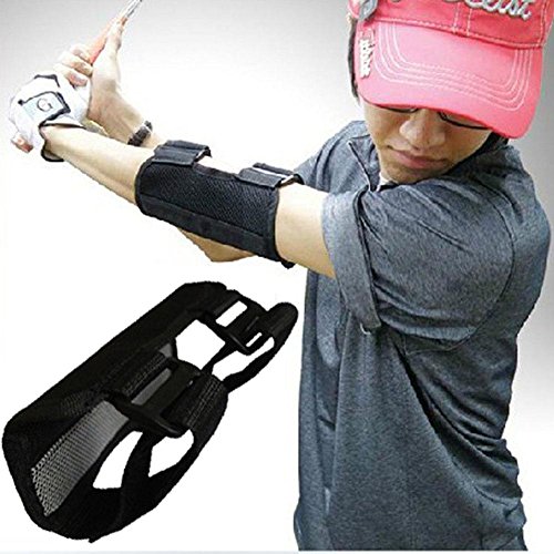 Golf Training Aid, Golf Elbow Brace, Golf Swing Trainer Elbow Training Aid Ayuda Golf Swing Trainer Aid Golf Swing Golf Swing Entrenamiento para principiantes Entrenamiento con notificaciones Tok Tok