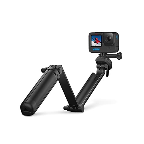 GoPro 3-Way 2.0 (Trípode/Empuñadura/Brazo) - Accesorio Oficial de GoPro, Black