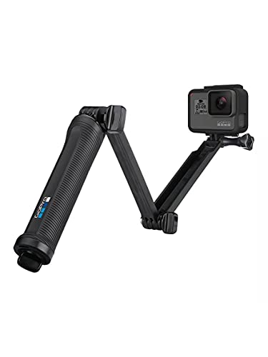 GoPro 3-Way- Soporte portátil para cámara GoPro (hasta 50.8cm), color negro